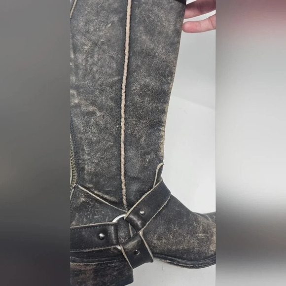 Circle G By Corral P5099  WMNS Distressed Leather Harness Riding Boots Size 5.5 - Picture 11 of 15